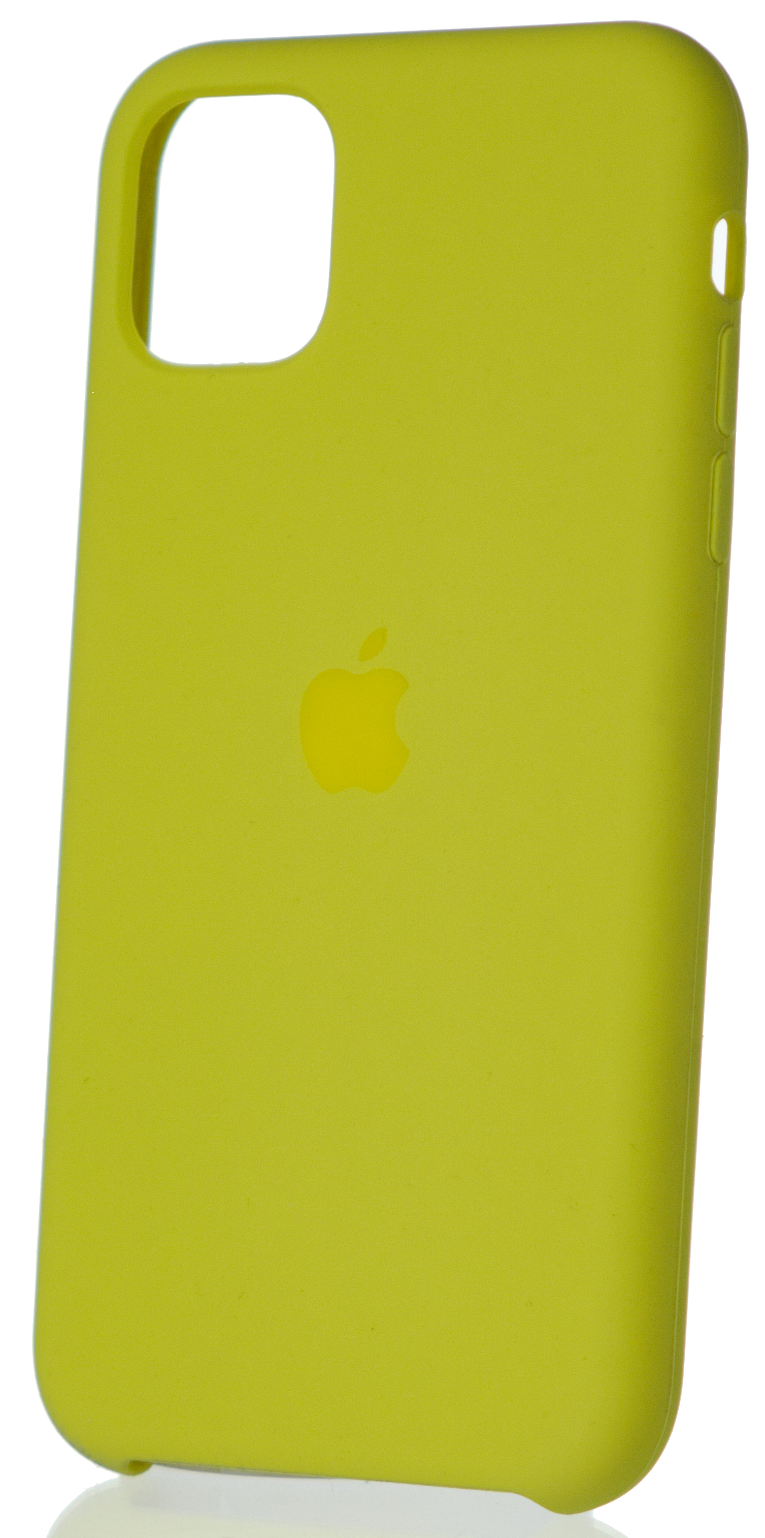 Чехол Silicone Case для iPhone 11 желтый